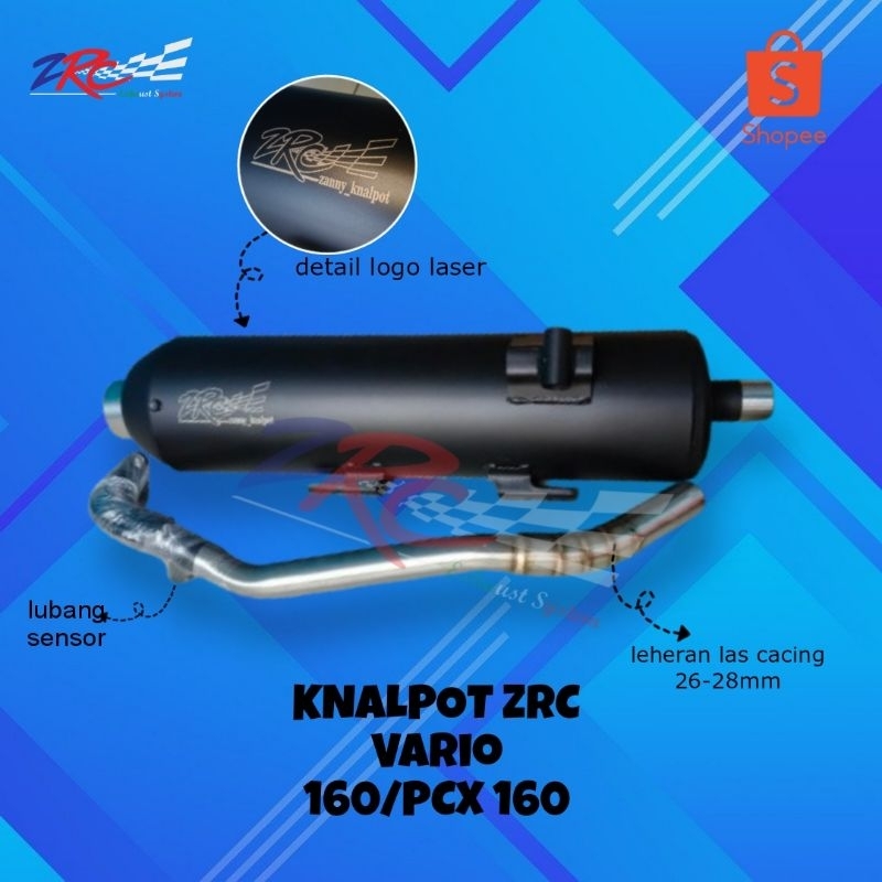 KNALPOT VARIO 160 copy cms zrc