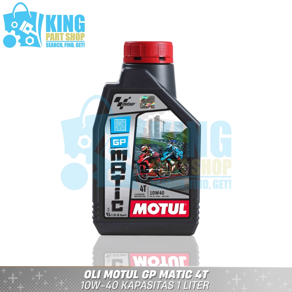 Oli Motor Motul GP MATIC 4T 10W40 1L Oli Mesin Matic 1 Liter
