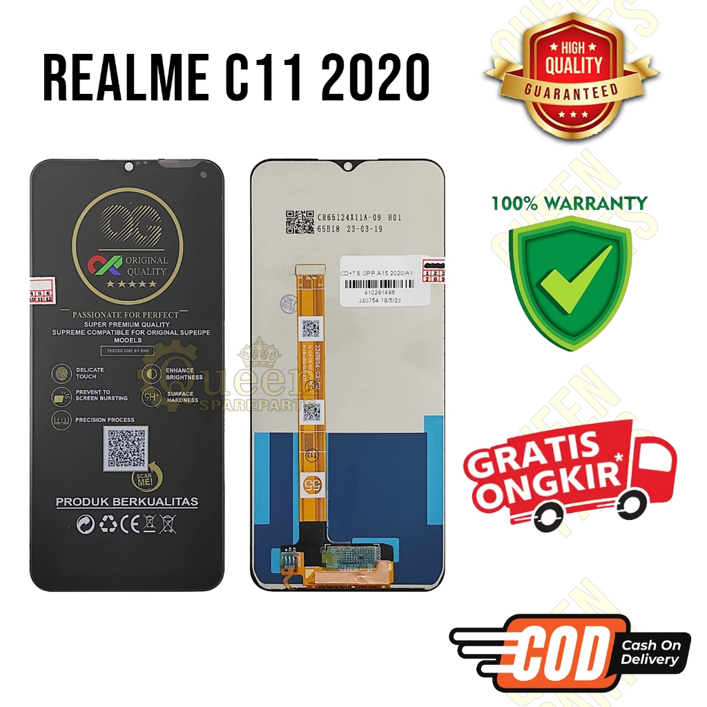Lcd Touchscreen REALME C11 2020 Original OEM Lcd REALME C11 2020