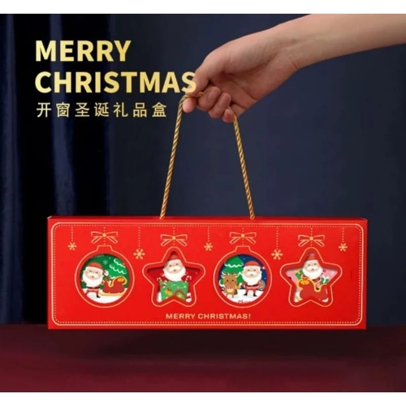 Box Natal Cookies Box Natal Nastar Jumbo Box Natal Box Dus Packaging Souvenir Natal