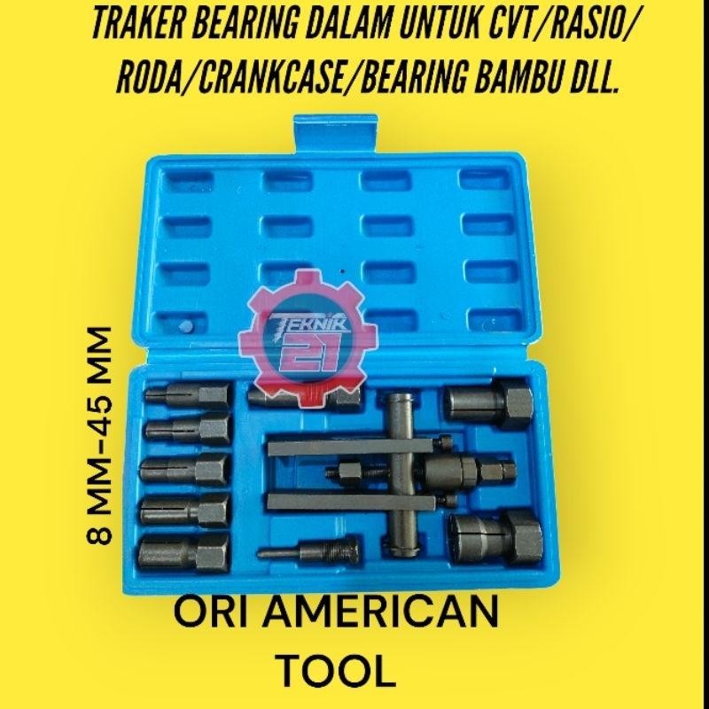 TRAKER BEARING CVT AMERICAN TOOL TREKER BEARING CVT ISI 10 PCS AMERICAN