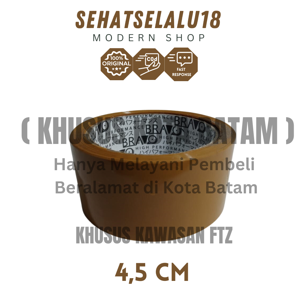 

Isolasi Kuning 4,5cm - Lakban Serbaguna untuk Semua Kebutuhan