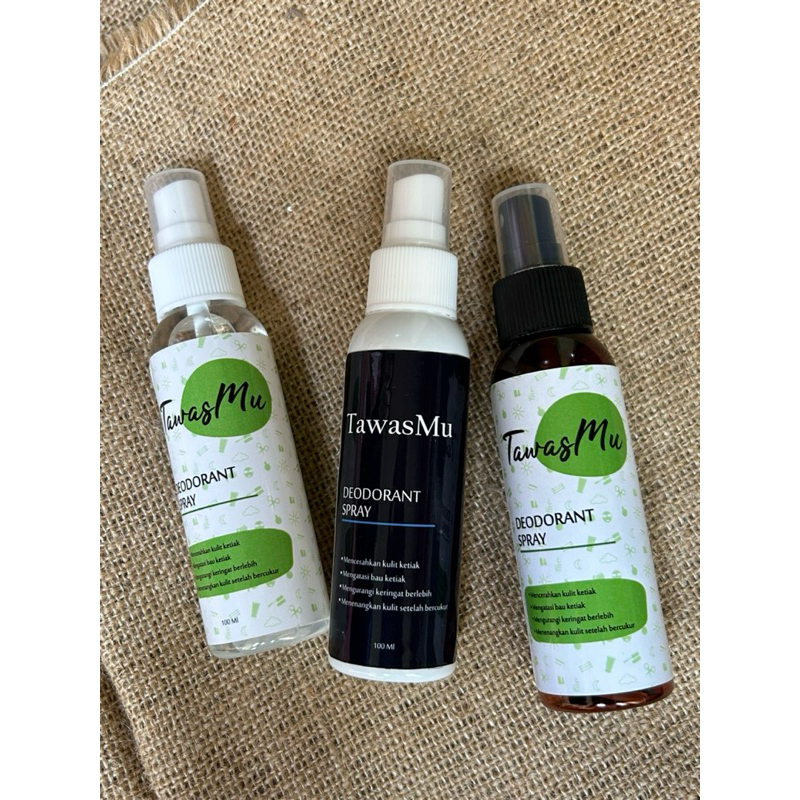 Deodorant Spray || Tawas Deodorant Spray - Natural - Herbal deodorant Spray - Pengganti Rexona
