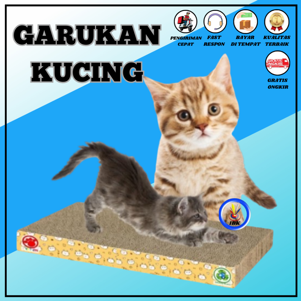 Garukan Kucing Cat Scratcher Cat Condo Premium Quality IBK_123