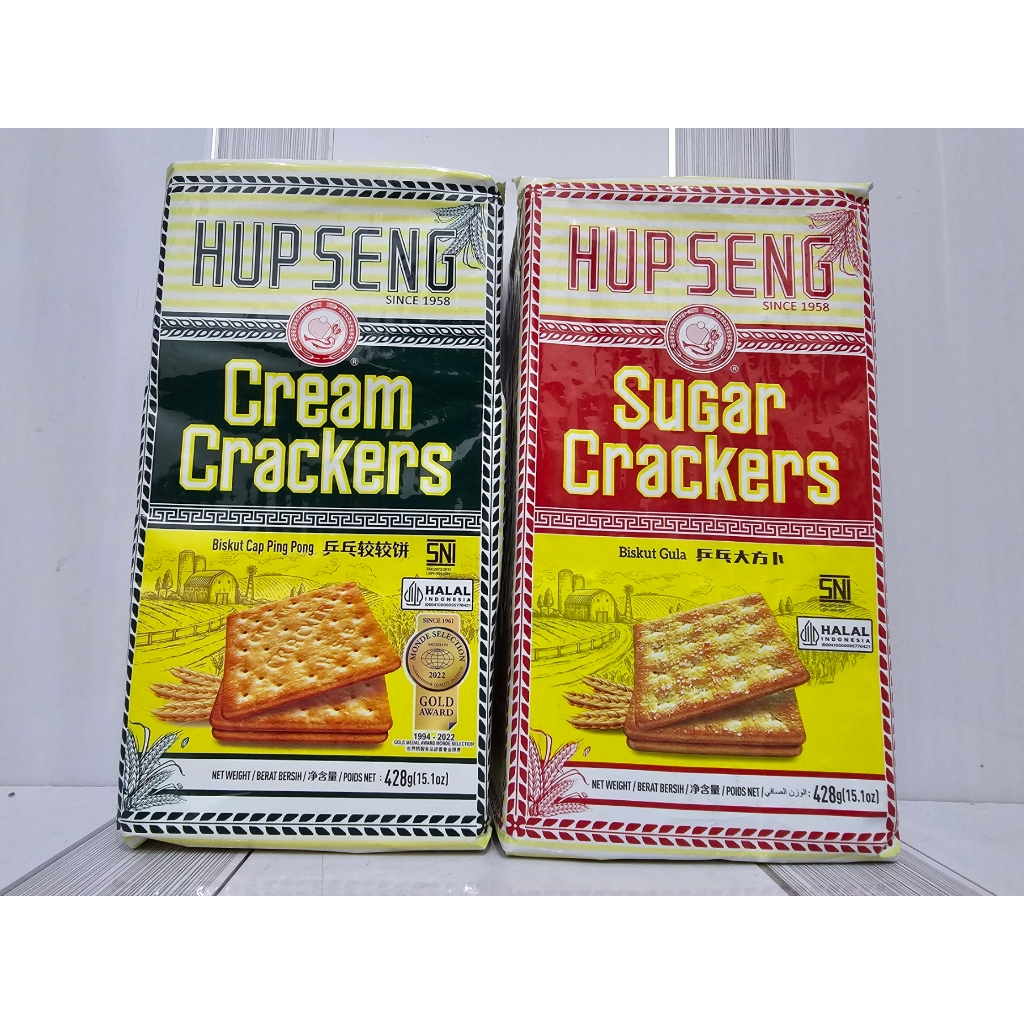 

Hup Seng Crackers 428g Cream / Sugar