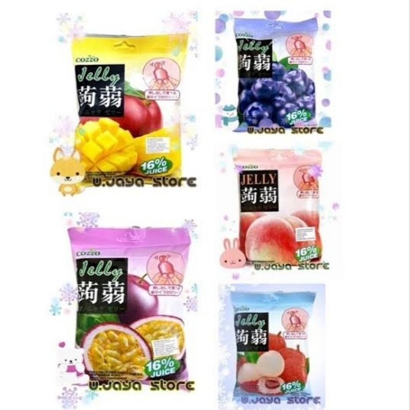 

KONYAKU JELLY COZZO 260 GRAM BUAH BUAHAN