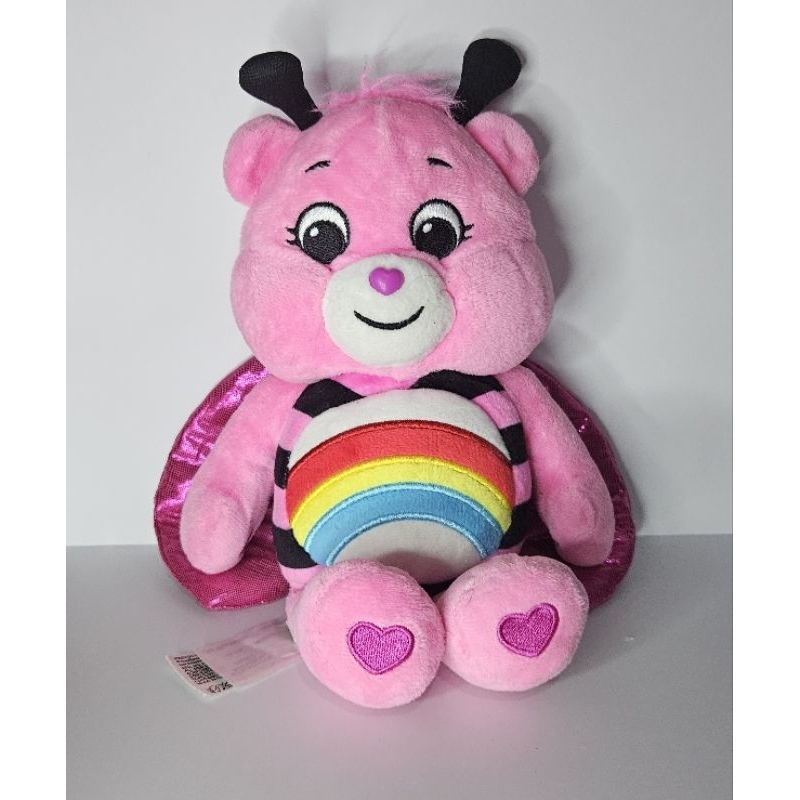 Care Bears Unlock the Magic Cheer Bear Lady Bug / Boneka CB Carebear Kostum Kepik Pink