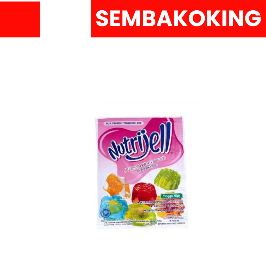 

Nutrijell Strawberry