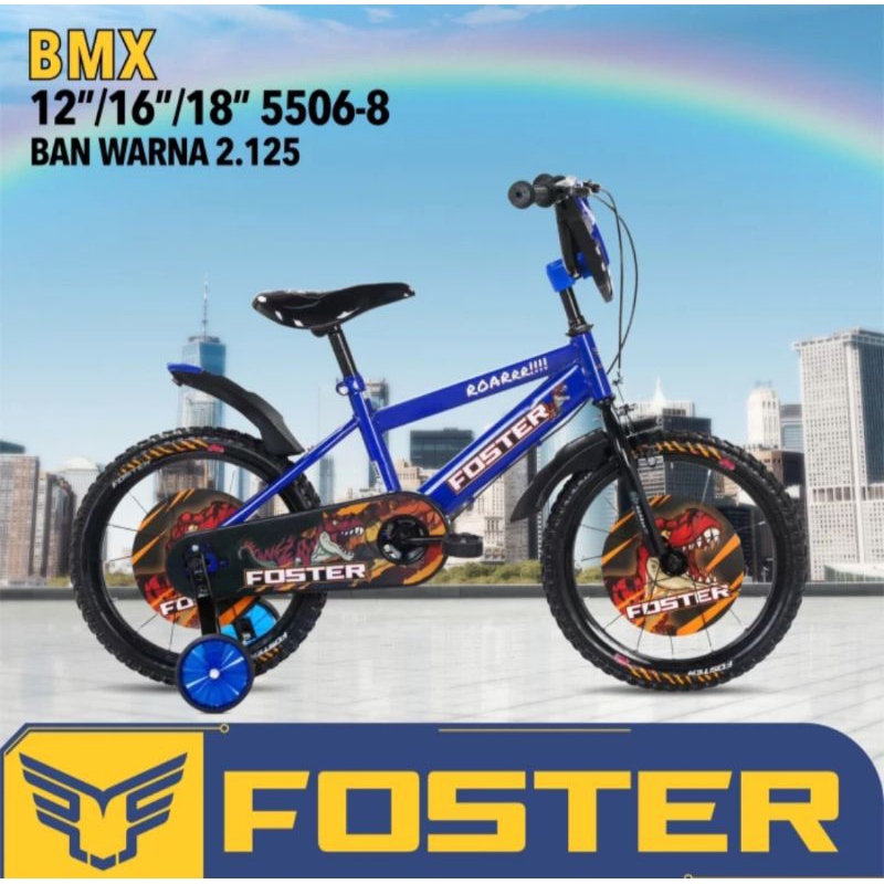 SEPEDA ANAK BMX 12 INCH FOSTER