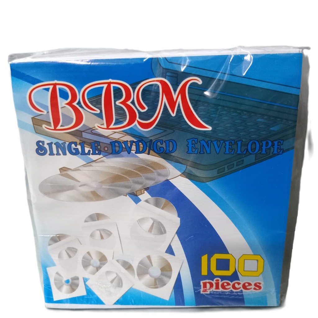 

Amplop CD VCD DVD Disk Kertas Envelope Pocket CD Pack Isi 100Pcs