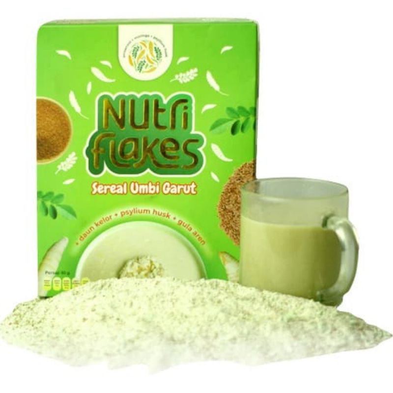 

Nutriflakes Sereal Umbi Garut Original Mengatasi Masalah Asam Lambung