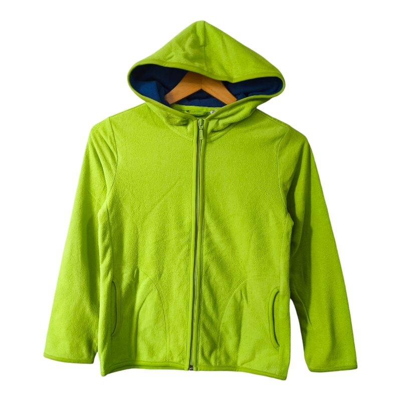 Uniqlo kids fleece hoodie zipper stabilo 140