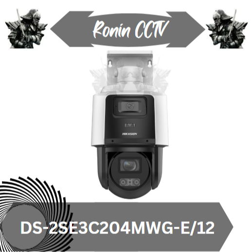 IP PTZ HIKVISION 2MP DS-2SE3C204MWG-E/12 TandemVu 2MP+2MP 4X POE PTZ Network Camera