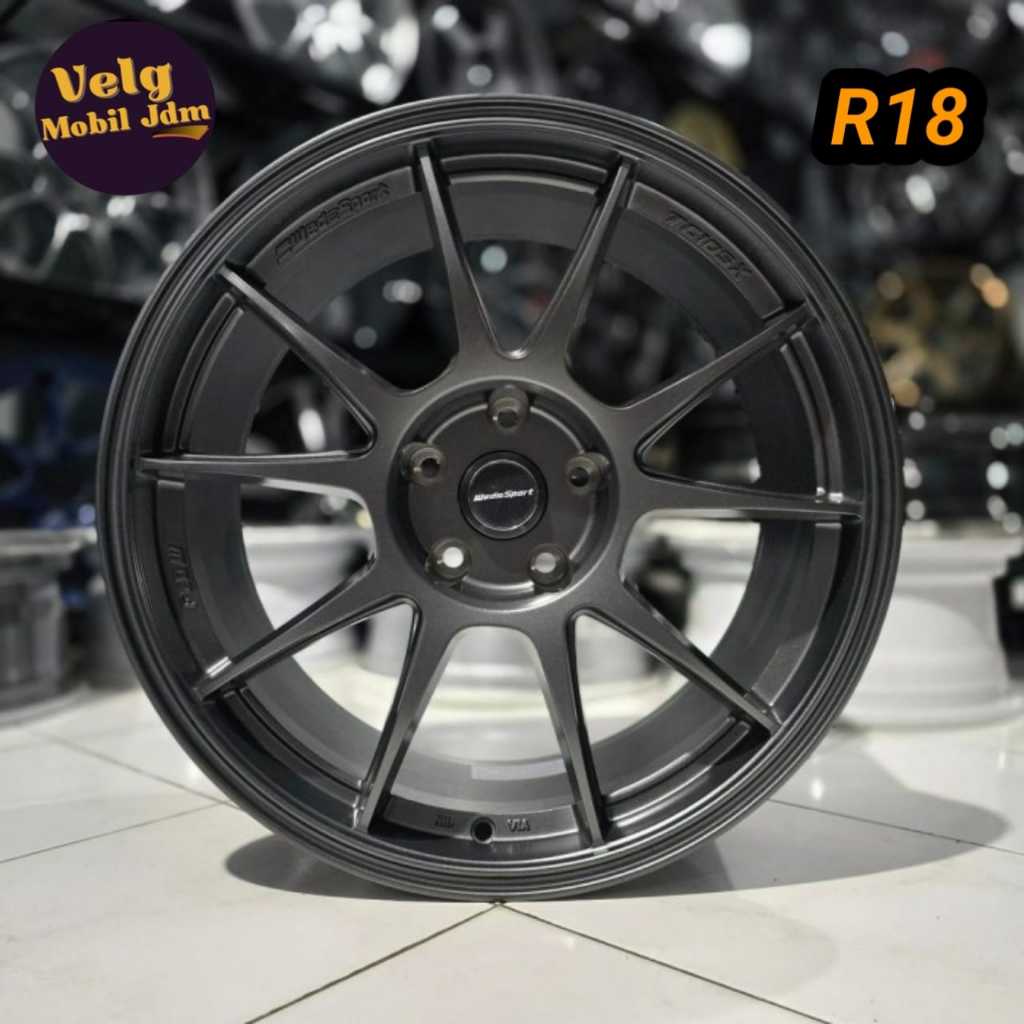 velg mobil racing r18 TC105X FLOW FORMING 18 Reborn Venturer Zenix crv