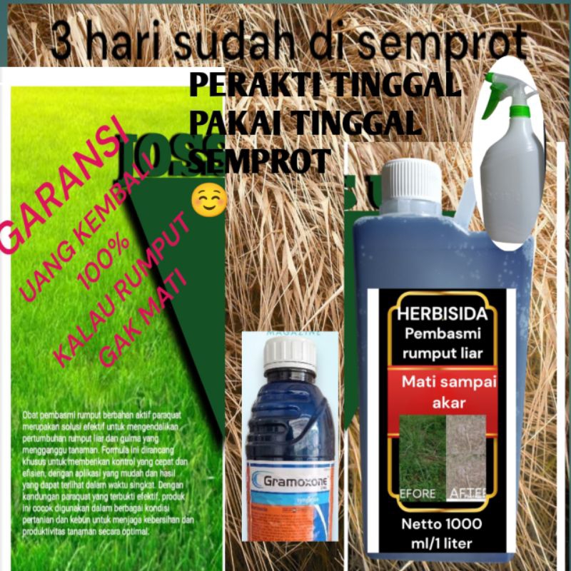 cod herbisida gramaxone cairan pembasmi rumput peraktis 1 liter murah