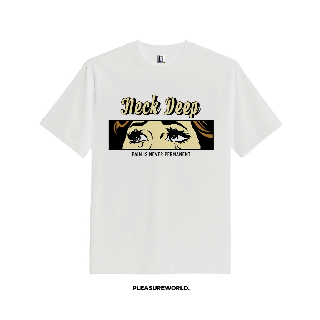 Tshirt Neckdeep - Pain is Never Permanent | Kaos Band Neckdeep