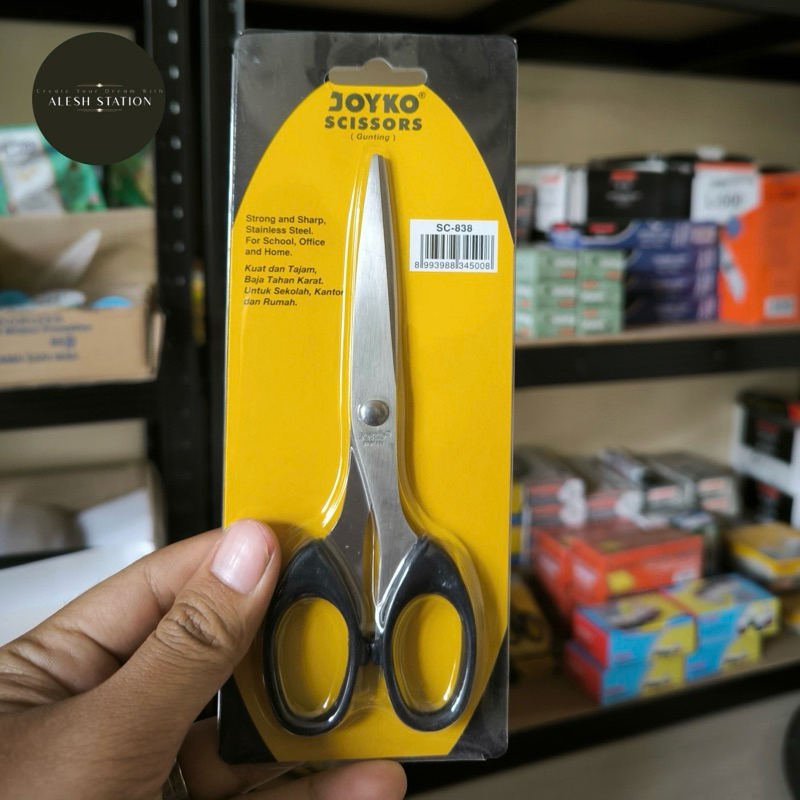 

Gunting Scissors Joyko SC 838 (sedang)