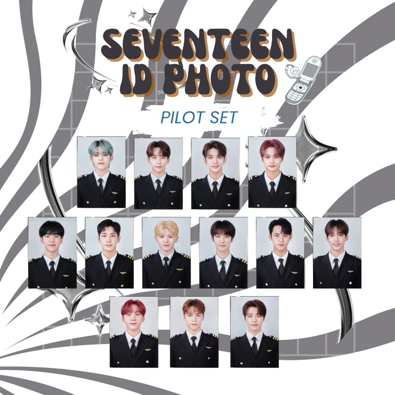 READY STOCK | ID PHOTO SEVENTEEN | PILOT - GAME BOI - ABAS - DREAM |
