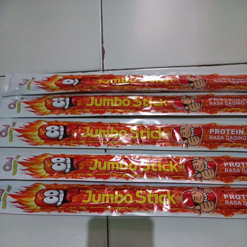 

STIK JUMBO STICK SAPI PEDAS CANDY FINGER JINGFENG LIANGGUI