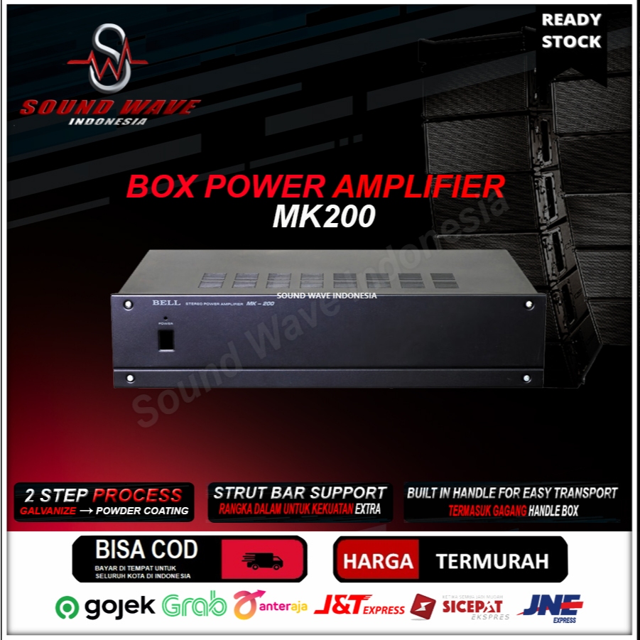 BOX POWER AMPLIFIER BELL MK200