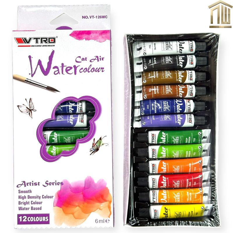 

Cat Air / Water Colors V-Tro 12 Warna (Set)