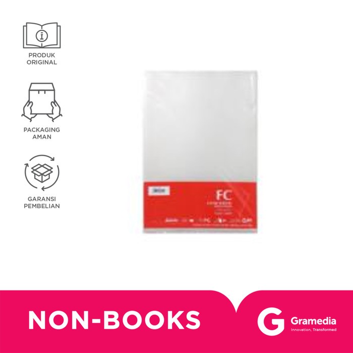 

Gramedia Surabaya- Daiichi Clear Sleeves 9002 F4 Putih/ 12 pcs