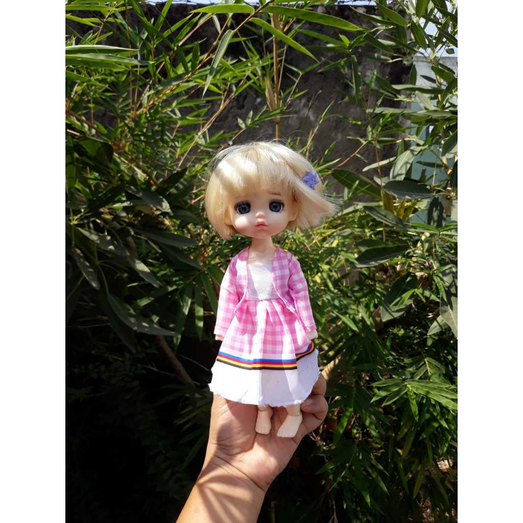 Boneka Doll BJD Ori Doris 30cm Full Set Minus sesuai deskripsi