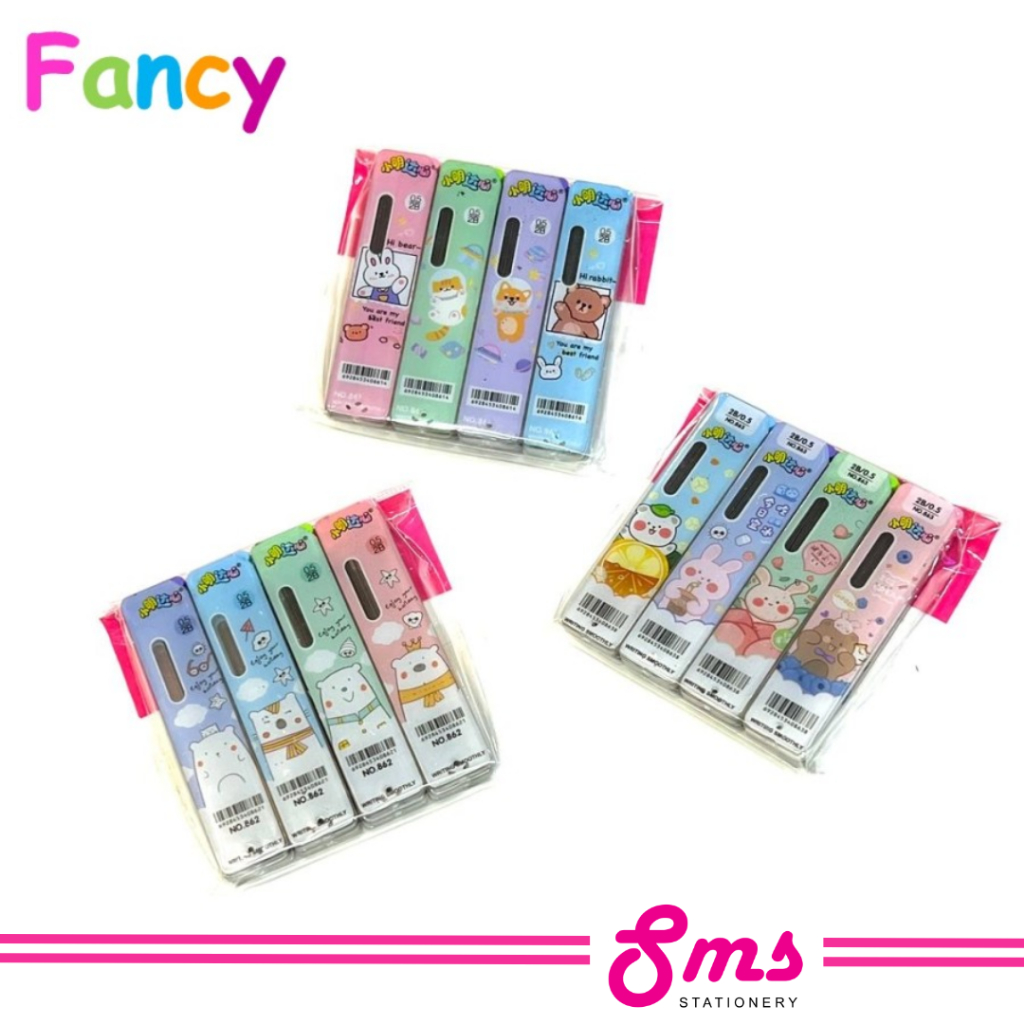 

Fancy isi Pencil Mekanik 0.5 mm 2B Karakter Lucu (Produk Import)