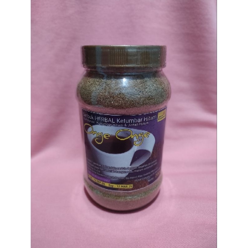 

ONGE ONGE BESAR Serbuk Herbal Ketumbar Hitam 200 gram