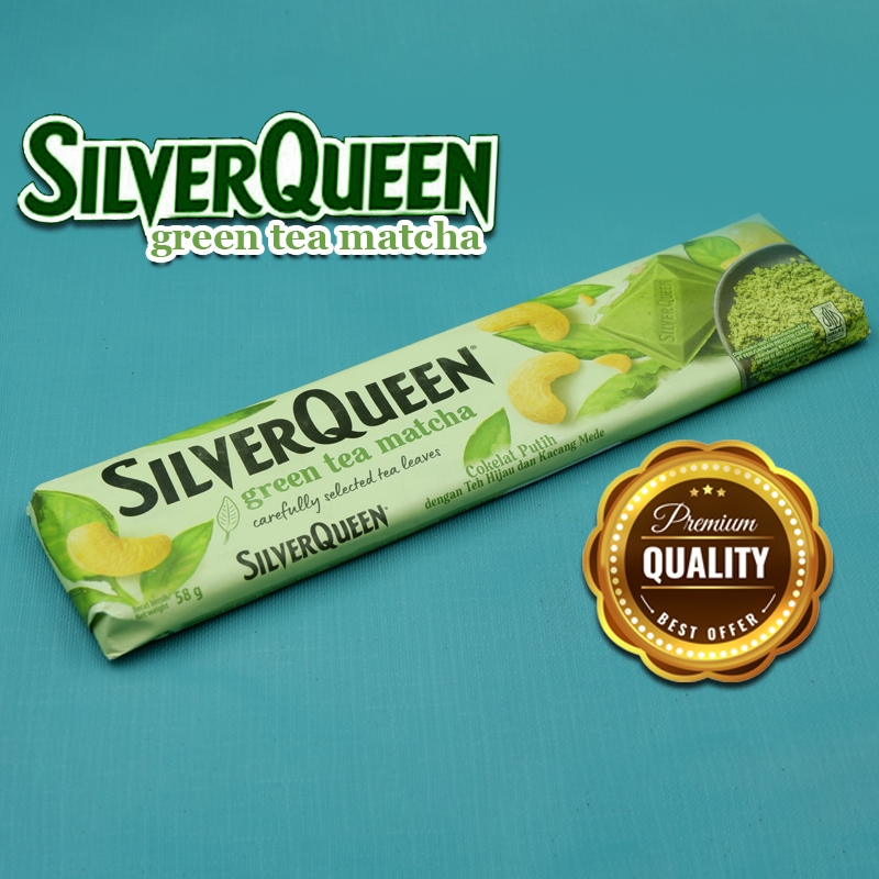 

Silver Queen Cokelat Green Tea Matcha 58gram