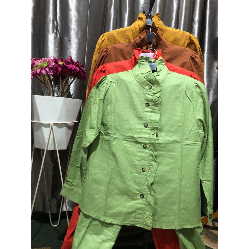 Setelan Linen Premium