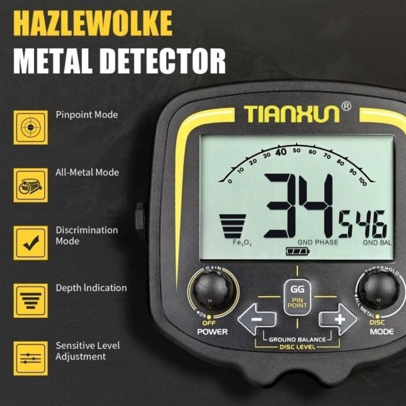MESIN ONLY TX850 METAL DETEKTOR TIANXUN GOLD DETECTOR