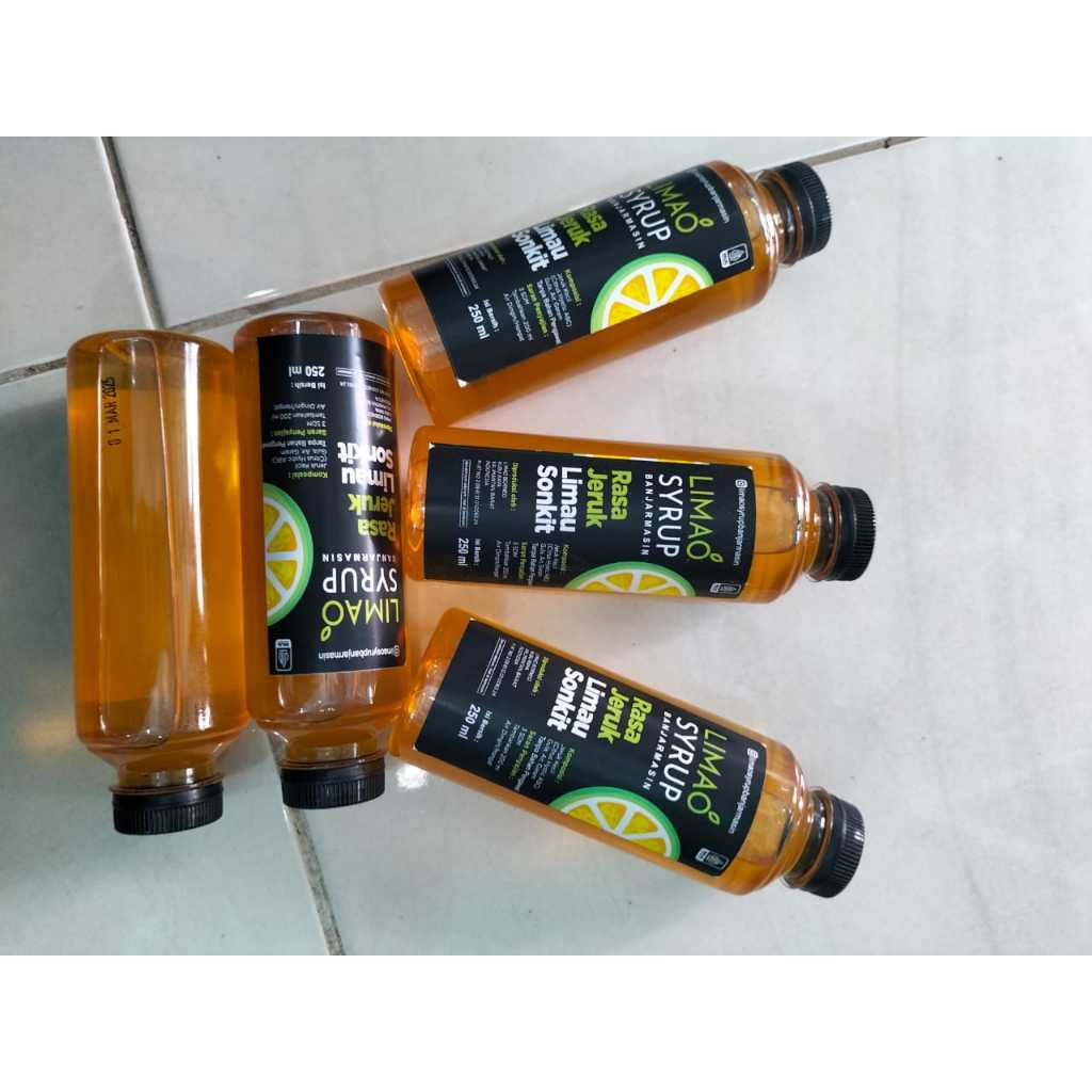 

Sirup Jeruk Limao Asli Pontianak 250ML | 1 Botol 250ML Buat 10 Porsi