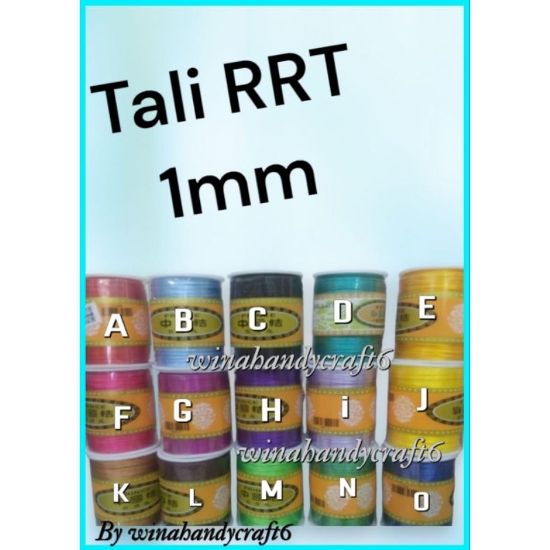 

Tali Rrt 1mm Per roll isi ±100Yard