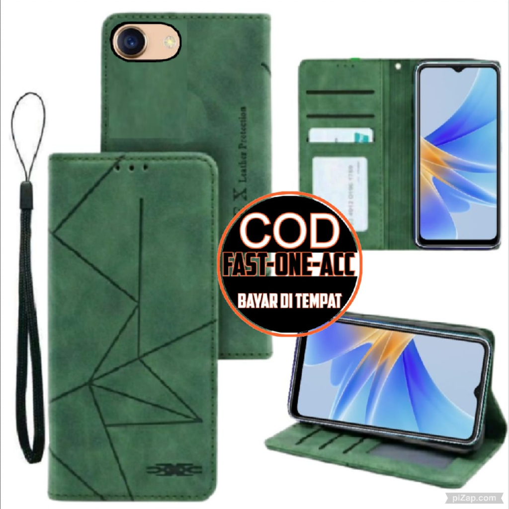 CASE HP VIVO Y53 Case Flip Motif Dompet Casing HP Flip Motif Wallet Leather Cover untuk VIVO Y53