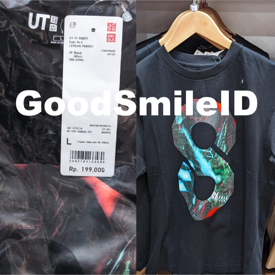 SALE Men UT x KAIJU Lengan Pendek T-Shirt Lengan Pendek Pria Wanita Kaos UNIQLO JASTIP