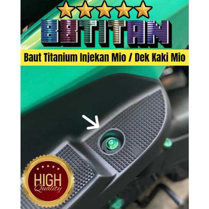 Baut Titanium Injekan Mio