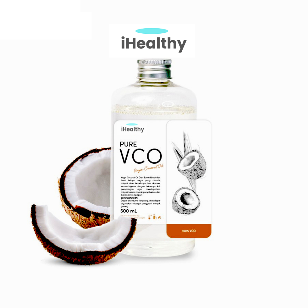 

VCO Virgin Coconut Oil 500 ml Premium Pure VCO Minyak Kelapa Murni Original Alami Grade A