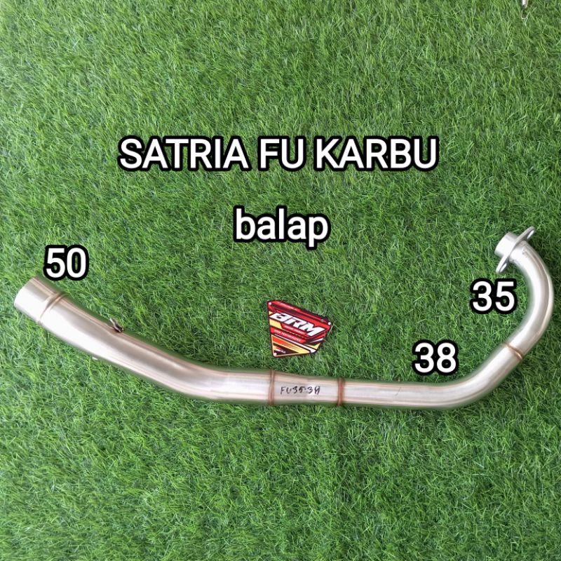 Leheran knalpot satria fu karbu roll bending diameter pipa besar