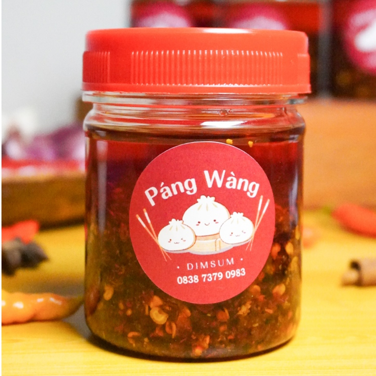 

Pangwang Chili Oil Halal Pedas Premium Ebi Dimsum Minyak Cabai Baso Goreng Bakso Aci