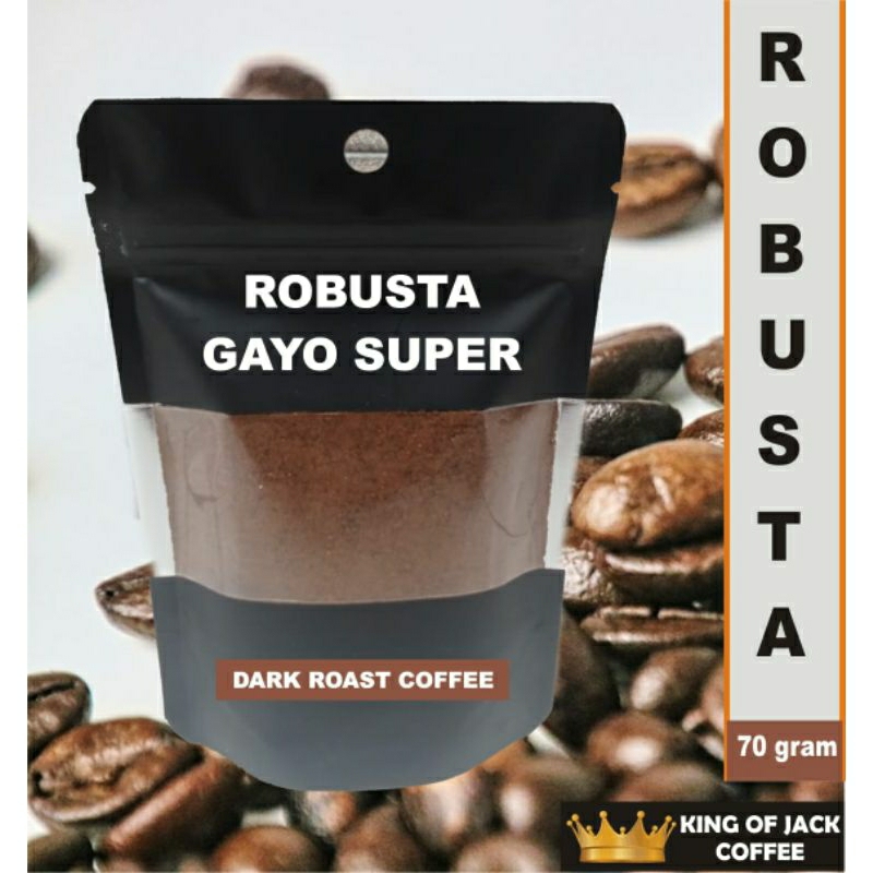 

kopi robusta Aceh Gyo super 70gr fresh roasted