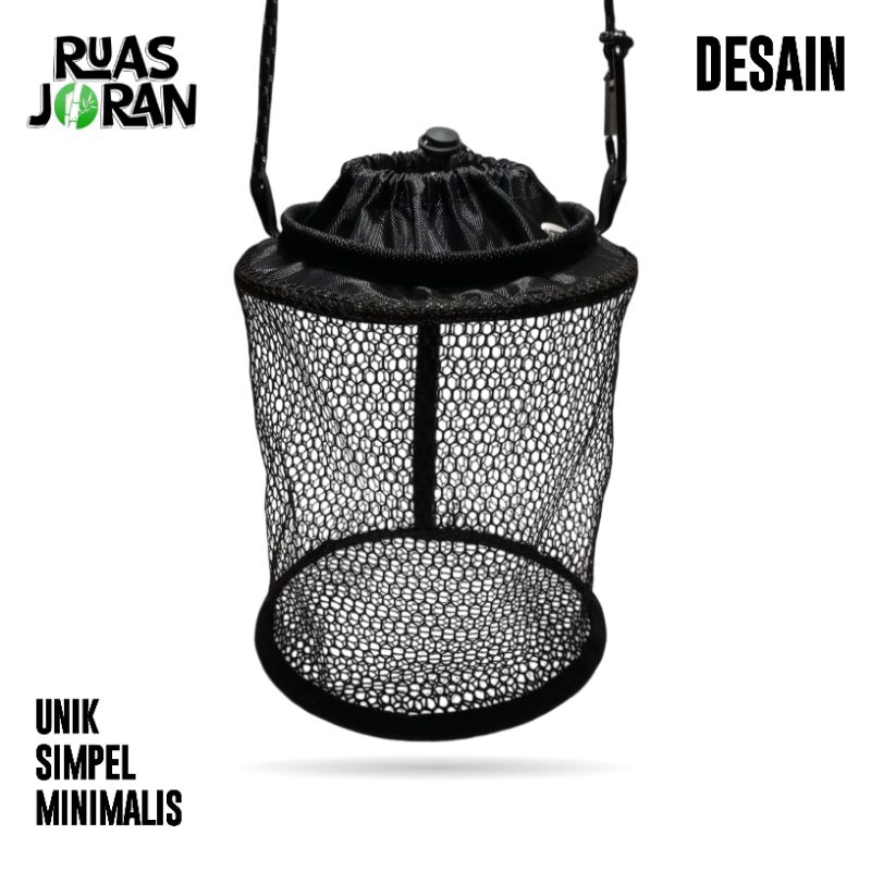 KOJA LIPAT PREMIUM - KORANG WADER PREMIUM - KERAMBA IKAN WADER - KEMPIS WADER - WADAH IKAN KECIL