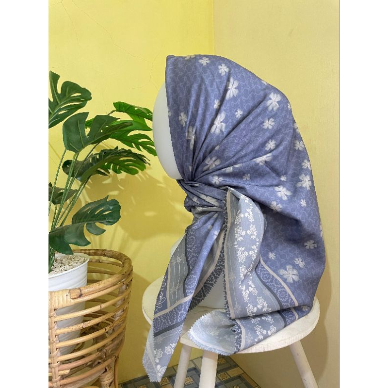 Jilbab Denay Motif Premium / Jilbab Motif / Jilbab Motif Premium / Jilbab Segiempat Motif