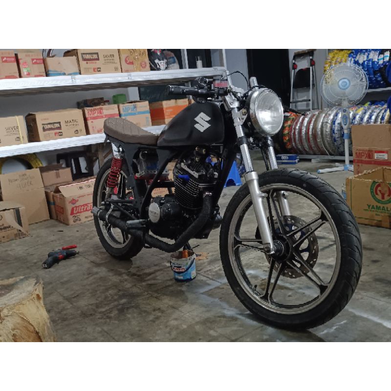 Body Set Classic Cafe Racer PNP Thunder 125 (TANPA Mesin, Knalpot dan Pengapian)