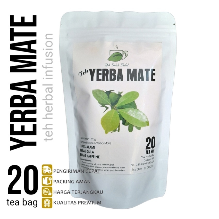 

YERBA MATE TEA untuk meningkatkan energi & mental