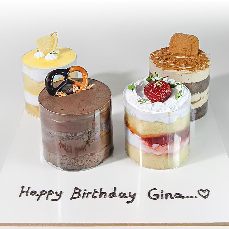 

PO H+1 Mini Cakes | Sweet Minis Birthday Cakes | Mini Birthday cakes | Mini Cakes hampers | mini chiffon Japanese sponge cake