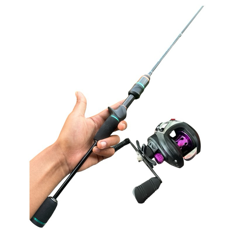 pancing satu set UL JORAN hoshi & reel ungu zenith