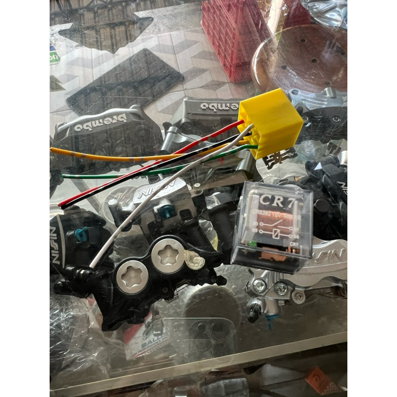 Relay Untuk Klakson dan Lampu 4 Kaki 12v 80A PMV - Riley Riley 4 Pin - untuk Kelakson Denso Bosch He