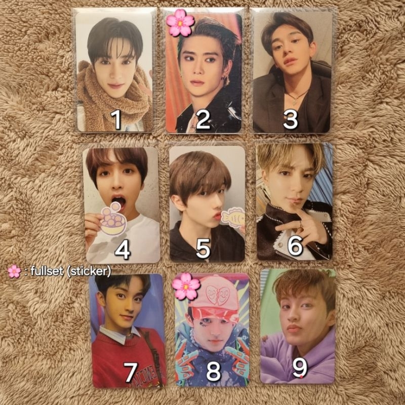 PC Jaehyun Jeno Haechan Mark Jisung Lucas The Great Unity A TGU selimut 2 Baddies Luggage Sticker Sa