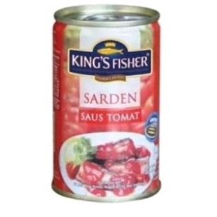 

King Fisher Sardines Saus Tomat 155gr